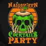 Halloween Cocktails Party férfi póló (B_Fekete)