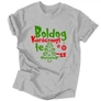 Boldog karácsonyt te ... férfi póló (Szürke)