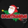 Santaman gyerek póló (B_Fekete)