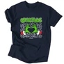 Grinchmas férfi póló (Sötétkék)