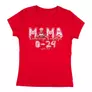 Kép 1/2 - Mama 0-24 női póló (Piros)