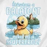 Átúsztam a Balatont női póló (B_Fehér)