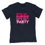 Come on Barbie gyerek póló (Sötétkék)