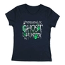 Kép 3/3 - Ghost hunter női póló (Sötétkék)