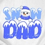 Kép 3/5 - Hóember család póló szett - Snow Dad (B_Fehér)