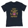Eat Sleep Loot Repeat gyerek póló (Sötétkék)
