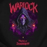 Kép 2/2 - Warlock - Master of demonology férfi póló (B_Fekete)