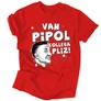 Kolega pliz férfi póló (Piros)
