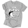 Kolega pliz férfi póló (Szürke)