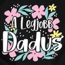 A legjobb dadus női póló (B_Fekete)