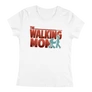 Walking mom női póló (Fehér)