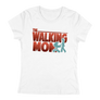 Kép 4/4 - Walking mom női póló (Fehér)