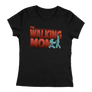 Kép 1/4 - Walking mom női póló (Fekete)