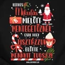 Mikulás...csak hogy tisztázzuk női póló (b_Fekete)