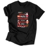 Mikulás...csak hogy tisztázzuk  férfi póló (Fekete)
