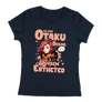 Ez egy otaku dolog női póló (Sötétkék)