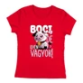 Boci vagyok női póló (Piros)