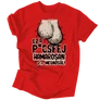 Ez a p*csfej hamarosan megnősül! férfi póló (Piros)
