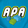 Kép 3/9 - ANYA - APA lego páros póló szett (B_Türkiz)