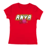 ANYA - lego női póló (piros)