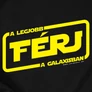 A LEGJOBB FÉRJ & FELESÉG A GALAXISBAN póló szett  (férj)