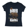 BOBER női póló (navy)