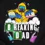 Kép 2/4 - Breaking Dad férfi póló (B_fekete)