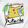 Pika-sszó férfi póló (b_fehér)