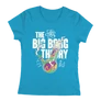 The Big Bong női póló (Türkiz)