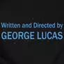 Kép 2/2 - Directed by George Lucas női póló (B_fekete)