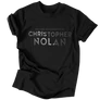Directed by Christopher Nolan férfi póló (fekete)
