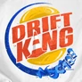 Drift king férfi póló (B_Fehér)