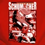 Michael Schumacher tribute férfi póló (B_Piros)