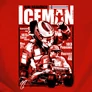 ICEMAN - Kimi Raikkönen Tribute férfi póló (B_Piros)