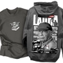Kép 4/5 - LAUDA - Nikki Lauda Tribute kapucnis pulcsi és F1 Legend póló szett (Grafit - Grafit)