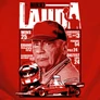 LAUDA - Nikki Lauda Tribute férfi póló (B_Piros)