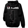 LE MANS kapucnis pulóver (Fekete)