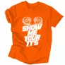Kép 7/8 - Show me your tt's férfi póló (Narancs)