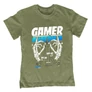 Gamer Anatómia (PS) gyerek póló (Millitary)