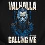 Kép 2/3 - Valhalla Calling Me férfi póló (B_Fekete)