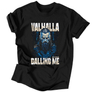 Kép 1/3 - Valhalla Calling Me férfi póló (Fekete)