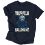 Valhalla Calling Me férfi póló (Sötétkék)