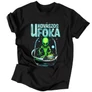 Kovászos ufoka férfi póló (Fekete)