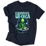 Kovászos ufoka férfi póló (Sötétkék)
