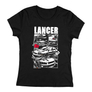 Kép 1/3 - Lancer EVO VII női póló (Fekete)