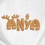 Karácsonyi süti ANYA női póló (B_Fehér)