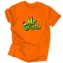Mr. Grinch férfi póló (Narancs)