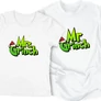 Mr és Mrs Grinch páros póló szett (Fehér)