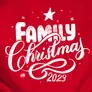 Kép 2/8 - Family Christmas 2023 férfi póló (B_Piros)