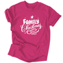 Kép 8/8 - Family Christmas 2023 férfi póló (Rózsaszín)